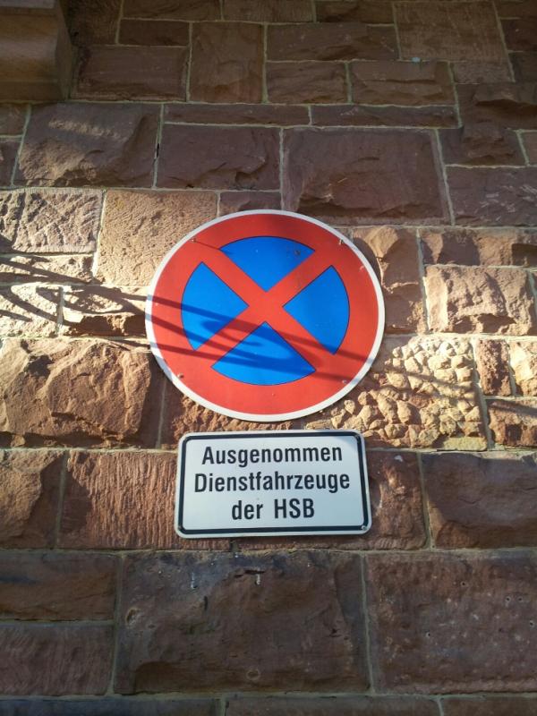 HSB Schild