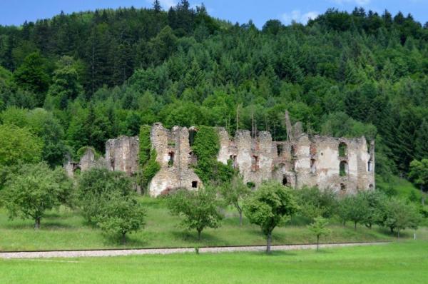 Schlossruine Niederperwarth 02 c Herzi Pinki CC BY SA 3 0 2012 06 08 Wikipedia a